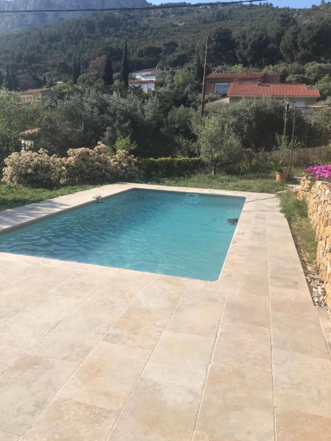 Hauteurs De Toulon : Charmant Studio Piscine 외부 사진