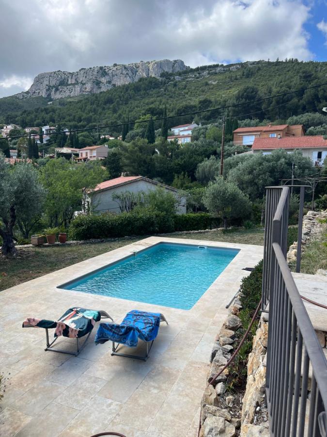 Hauteurs De Toulon : Charmant Studio Piscine 외부 사진